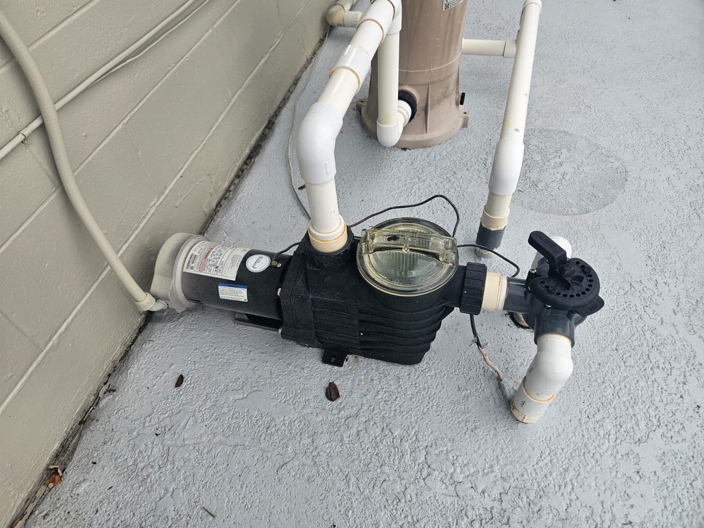 Pump & Valve Replacement — Before